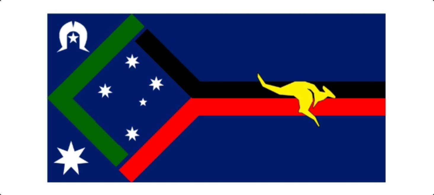 New Australian Flag Design By Joshimations74 On Deviantart