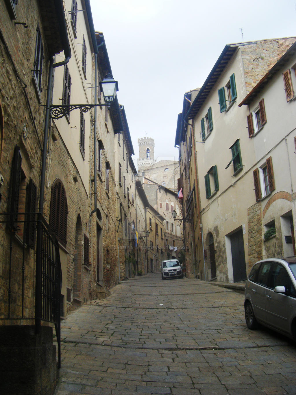 Narrow Winding Streets of Volterra