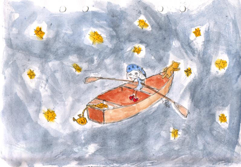 They All Went To Heaven In A Little Rowboat We went to heaven in a rowboat by lillgroda on DeviantArt