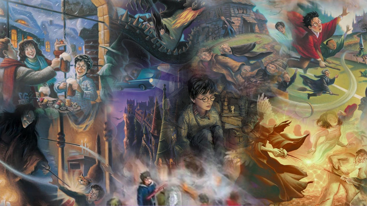 Harry Potter Illustrations by natsumitsu86 on DeviantArt