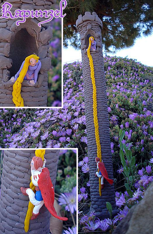 Rapunzel, let down your hair by Xiakeyra on DeviantArt