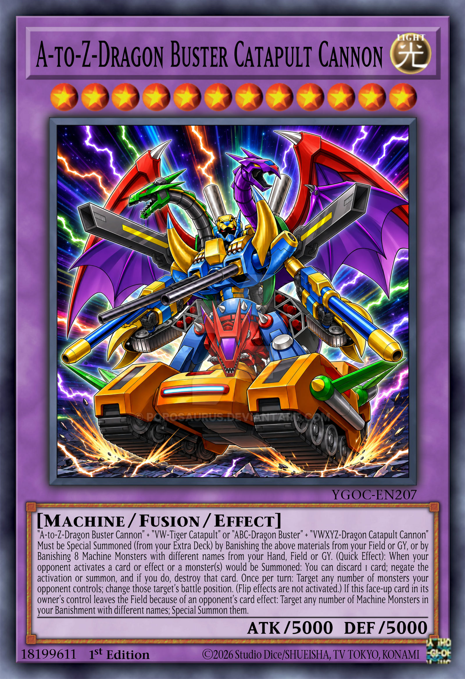 yugioh a to z dragon buster cannon deck A-to-Z-Dragon Buster Cannon