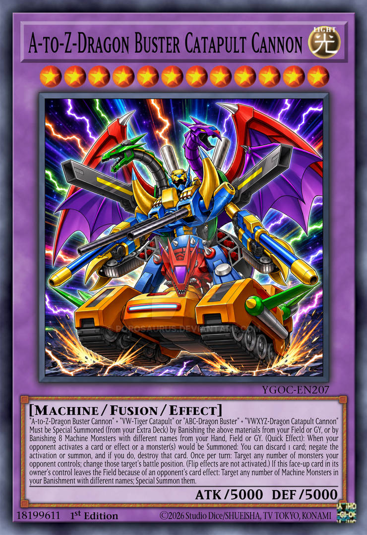 yugioh a to z dragon buster cannon deck Dragon' FUSION 'ABC Dragon' Buster +XYZ Cannon Set Description coming soon... MTGNexus - A-to-Z Dragon Buster
