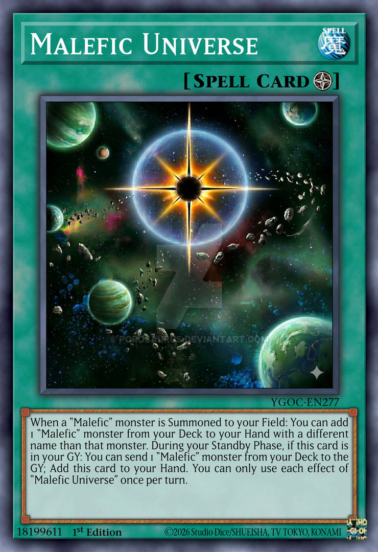 yugioh malefic cards DUOV-EN049 - Territory - Ultra Rare Other monsters you control cannot declare an attack Malefic Paradigm Shift - Yu-Gi-Oh!