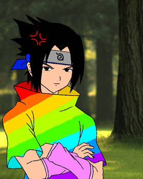 Rainbow sasuke
