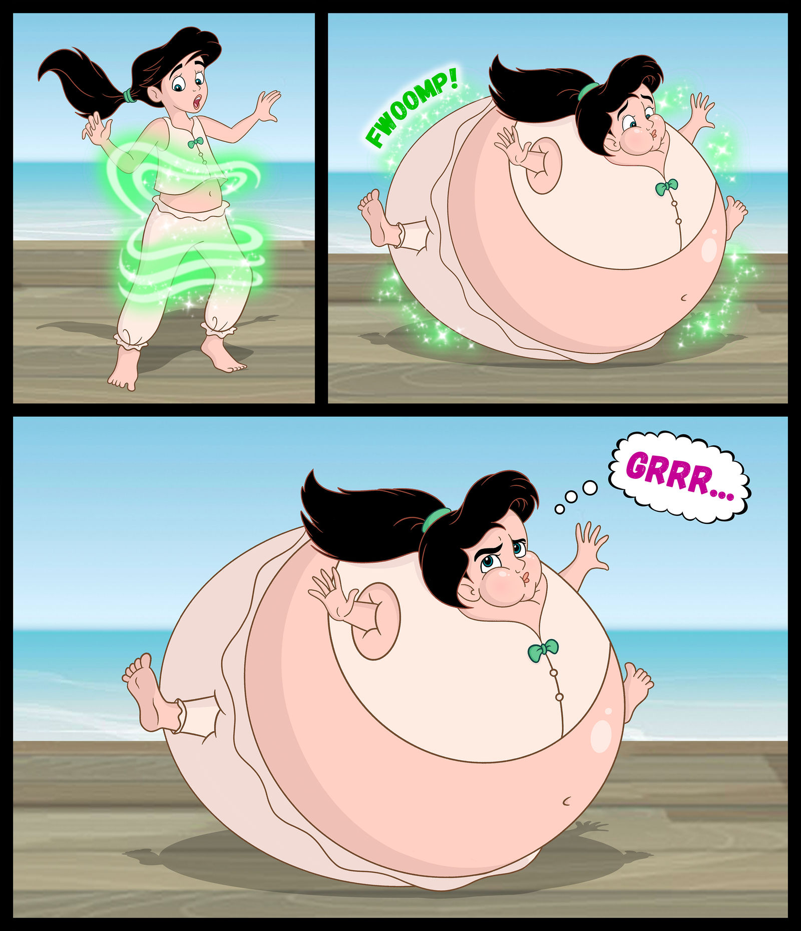 Musical Fat Inflation Melody Inflation (The Little Mermaid 2) by mindy-mermaid on DeviantArt