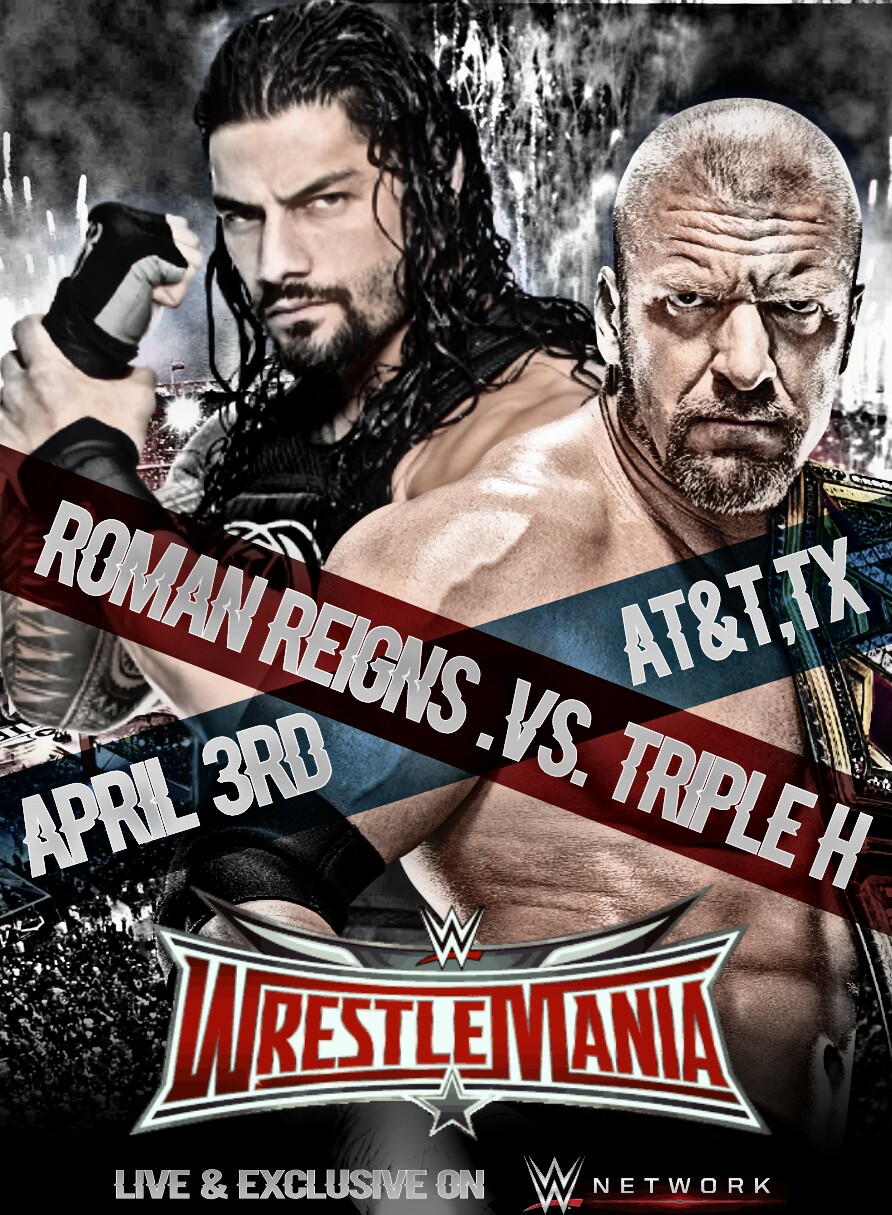 WWE Wrestlemania 32 Poster