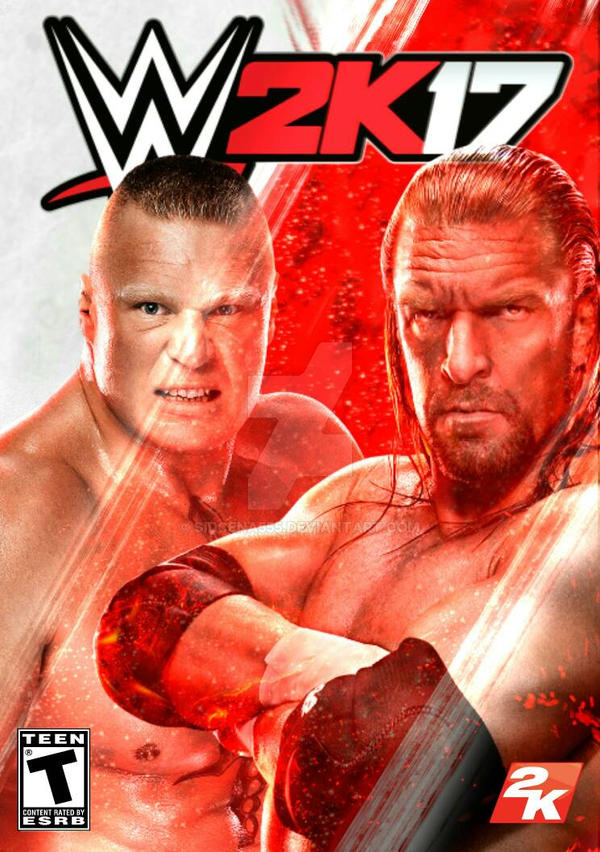 WWE 2K17 Game Cover