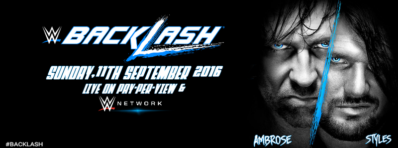 WWE Backlash 2016 Cover Photo by SidCena555 on DeviantArt