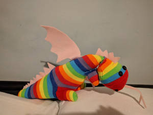 Bernard the rainbow dragon