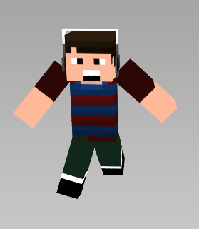 Minecraft Skins- Crazy Headphone Guy by The-Artist-of-Peace on