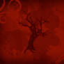 Red Tree Background