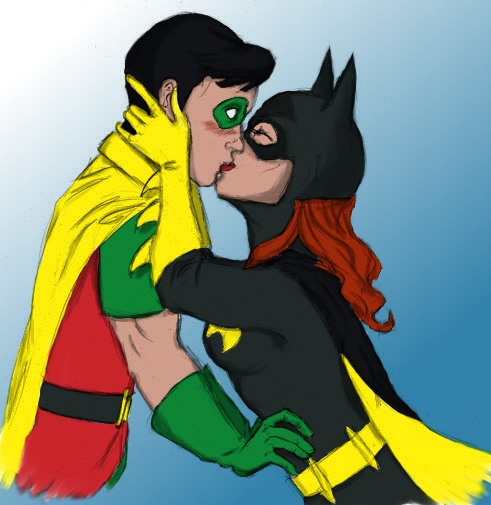 Batgirl and Robin