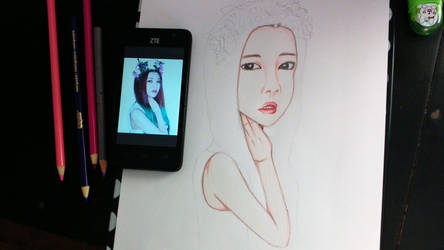 Drawing Red Velvet Joy