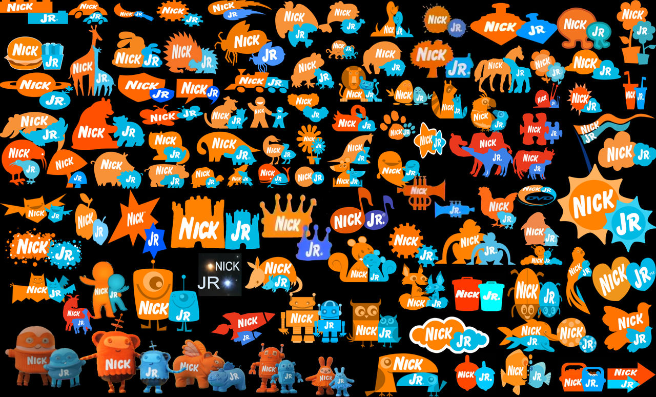 Nick jr logos by nbbrant on DeviantArt