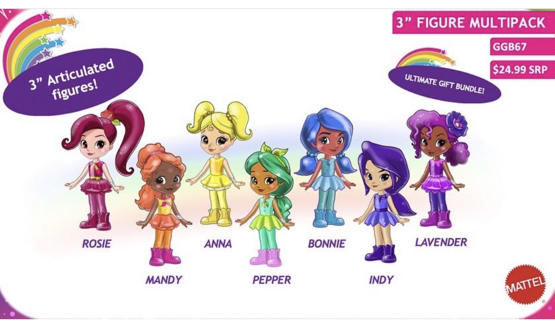 Fisher Price Rainbow Rangers Team Rainbow Rangers Figure Set fisher-price-rainbow-rangers-team-rainbow-rangers-figure-set