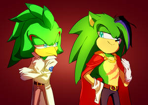 Heh... | Jet and Scourge| AU version