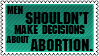 Abortion By Black Cat16 Stamps D3dg9qn