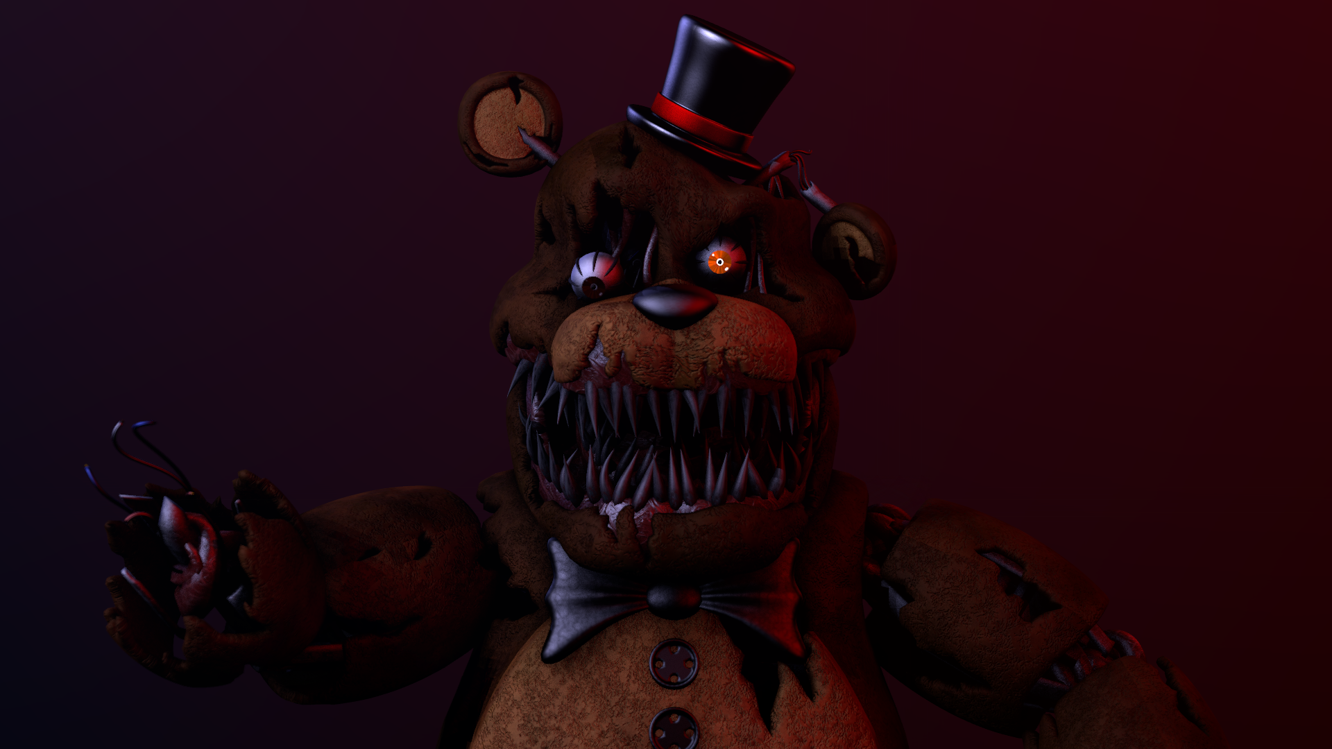 [SFM FNAF] Demented Freddy