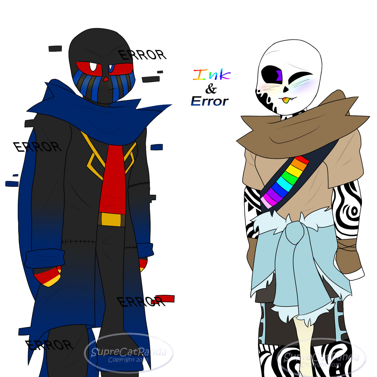 Ink and Error by SupreCatPanda on DeviantArt
