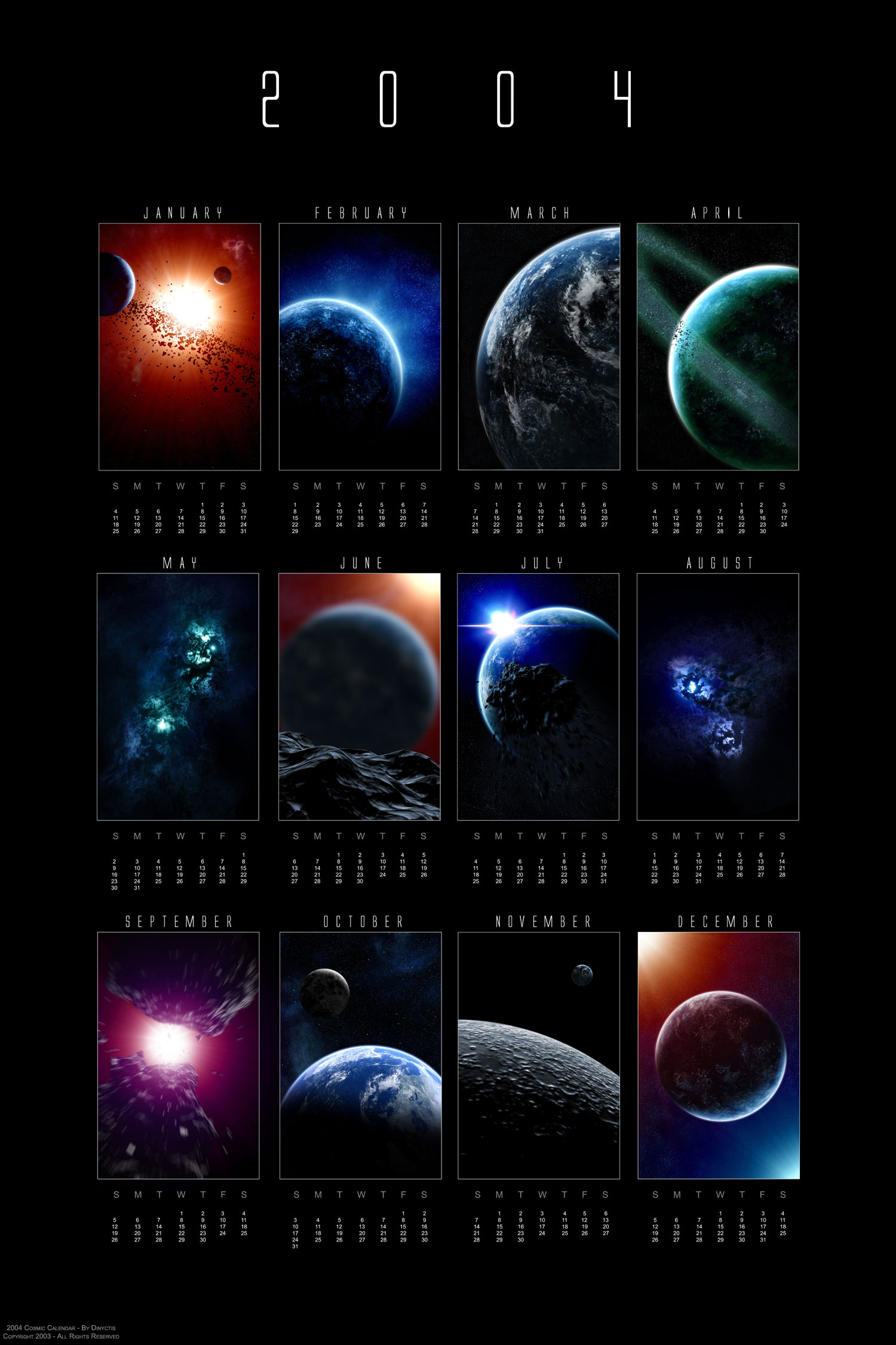 2004 Cosmic Calendar