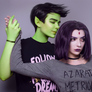 Raven and Beast Boy