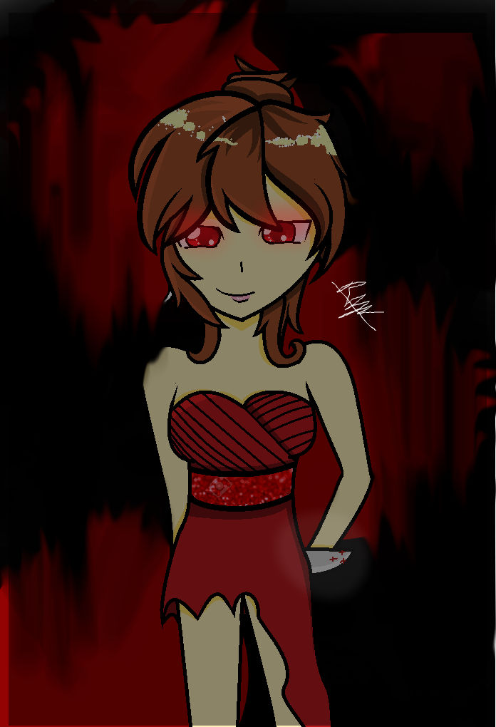Kavra Drawing Contest Red Dress Girl By Ryukochanz On Deviantart - red dress girl roblox story