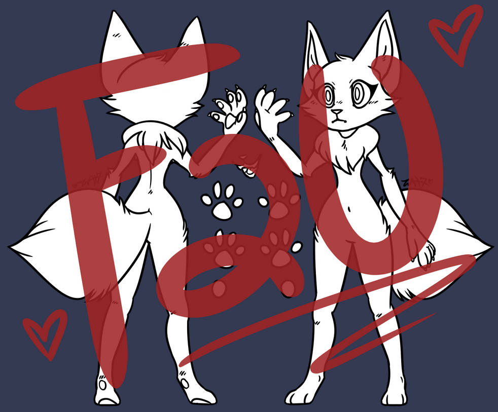 F2U Anthro Fox Base by XxWolfArtxX on DeviantArt