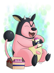 Miltank used Milk Drink! by freqrexy