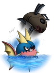 Carvanha used Dive! by freqrexy