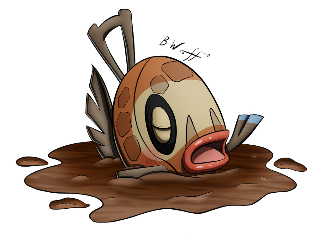 Feebas used Mud Sport! by freqrexy