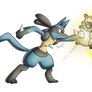 Lucario used Force Palm!