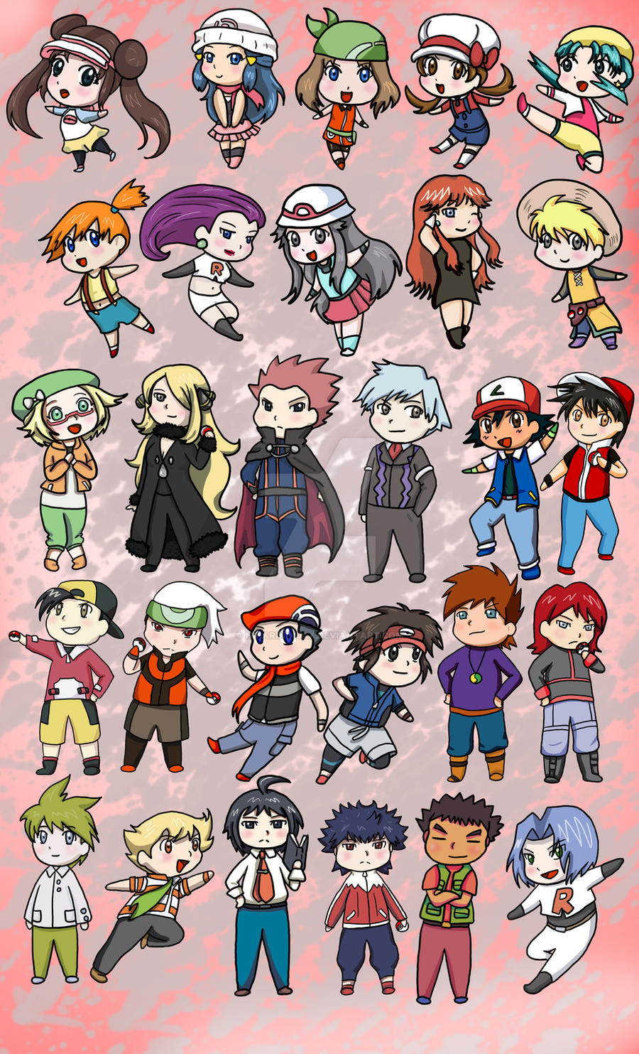 Pokemon chibis