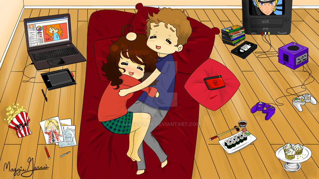 Cuddle by Magdalion on DeviantArt