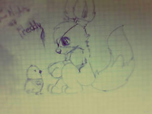 Cute Foxy and Chiko