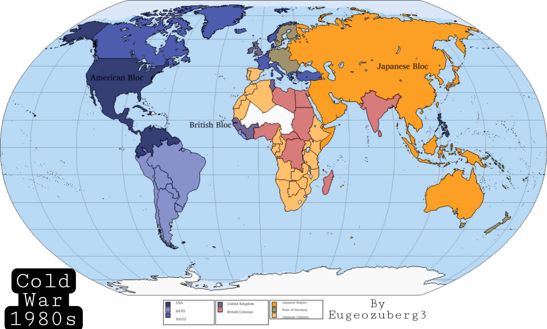 Deviantart Cold War Map Alternate Timeline - Cold War 1980s by Eugeozuberg3 on DeviantArt