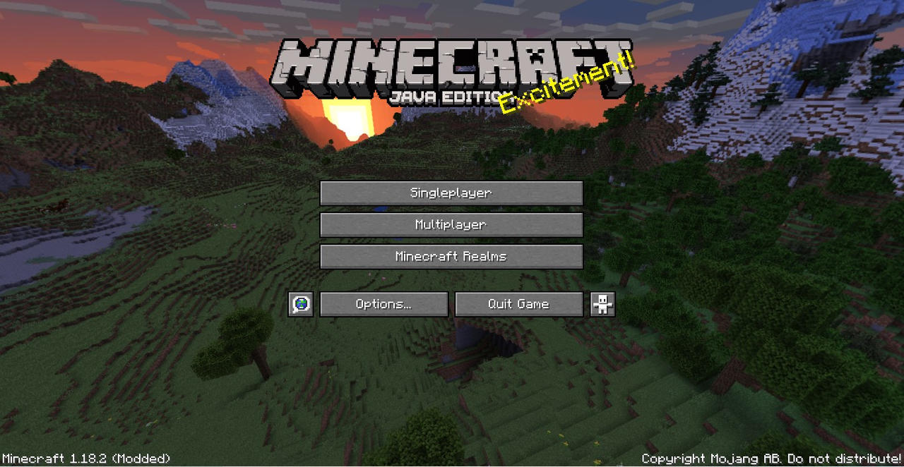 Excitement Minecraft Splash text by AlexanderEzioACBH on DeviantArt