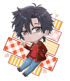 Chibi Cheng Xiaoshi Autumn Keychain Design