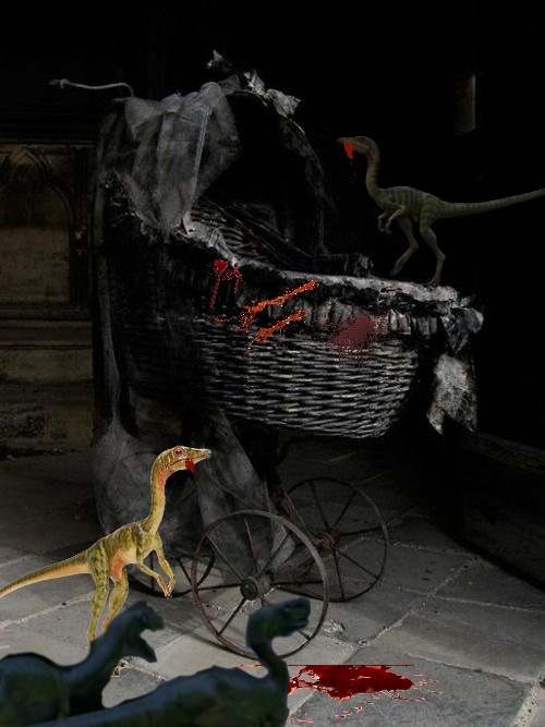 Compsognathus Jurassic Park Attack