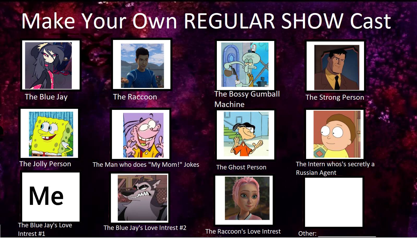 my regular show cast by THEJURASSICWONDER on DeviantArt