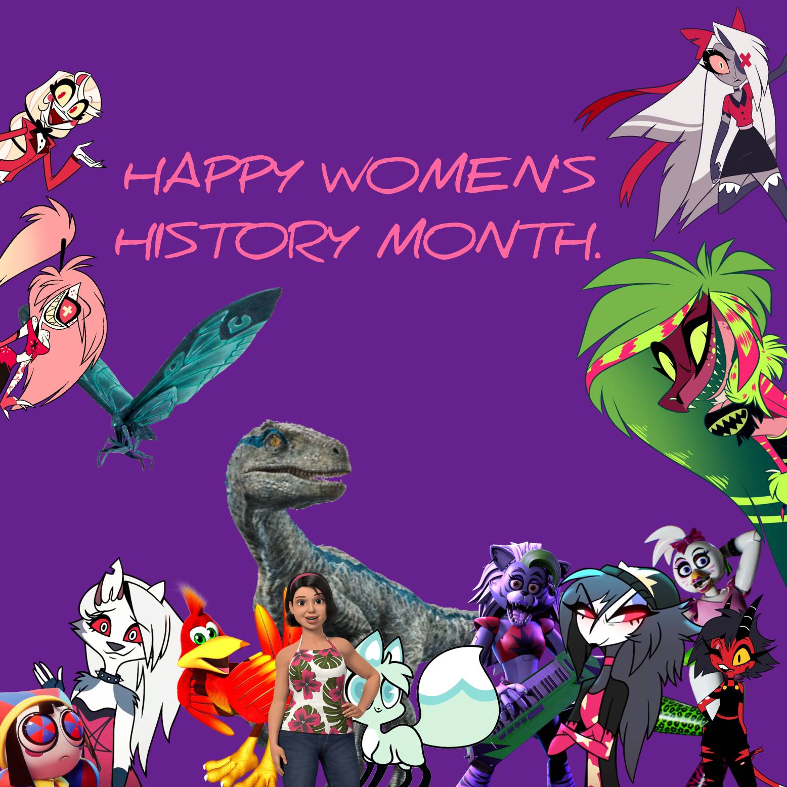 Deviantart Hisory Happy Women's History Month. by THEJURASSICWONDER on DeviantArt