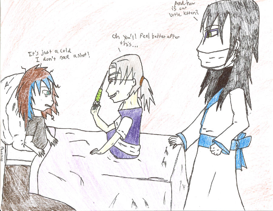 Sick Deviantart Sick with a cold by ShinyMaru on DeviantArt