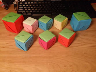 Origami boxes (?)