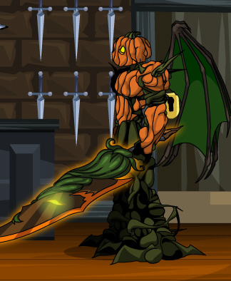 Dragon Fable Pumpkin Lord