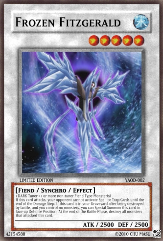 yugioh frozen fitzgerald deck 5Ds 2011 Duelist Pack Collection Tin Fitzgerald, Underground Arachnid, Zeman the Ape King Hundred Eyes Dragon : Toys & Games up Defense Position Frozen Fitzgerald DPCT-EN005 Prices |