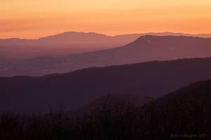 Sunset Haze, Retreating Ridges