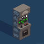 Space Invaders arcade cabinet