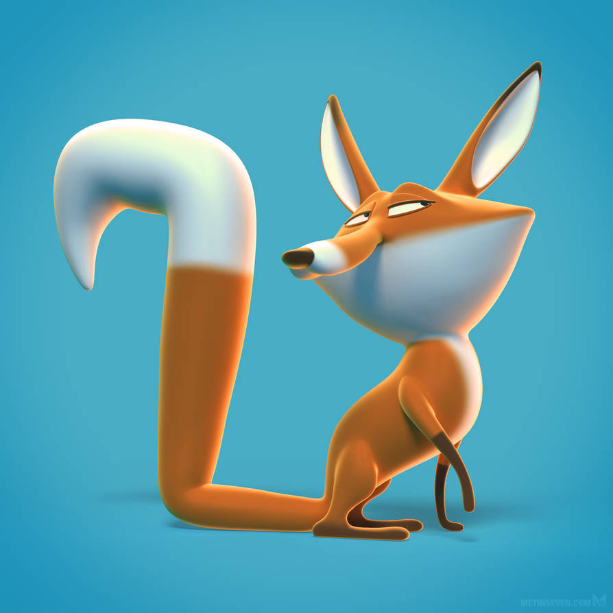 Cartoony stylized 3D fox character by m7 on DeviantArt