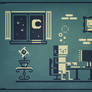 Screenstruck - Stylized graphic illustration