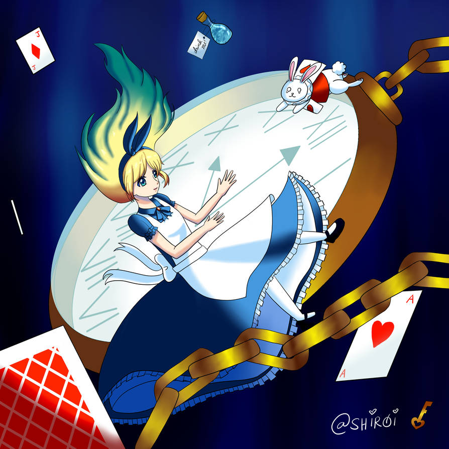 Alice In Wonderland By Shiroitenshin On Deviantart Alice In Wonderland By Shiroitenshin On Deviantart